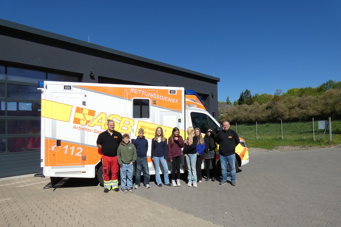 Zukunftstag beim ASB begeistert Schülerinnen und Schüler