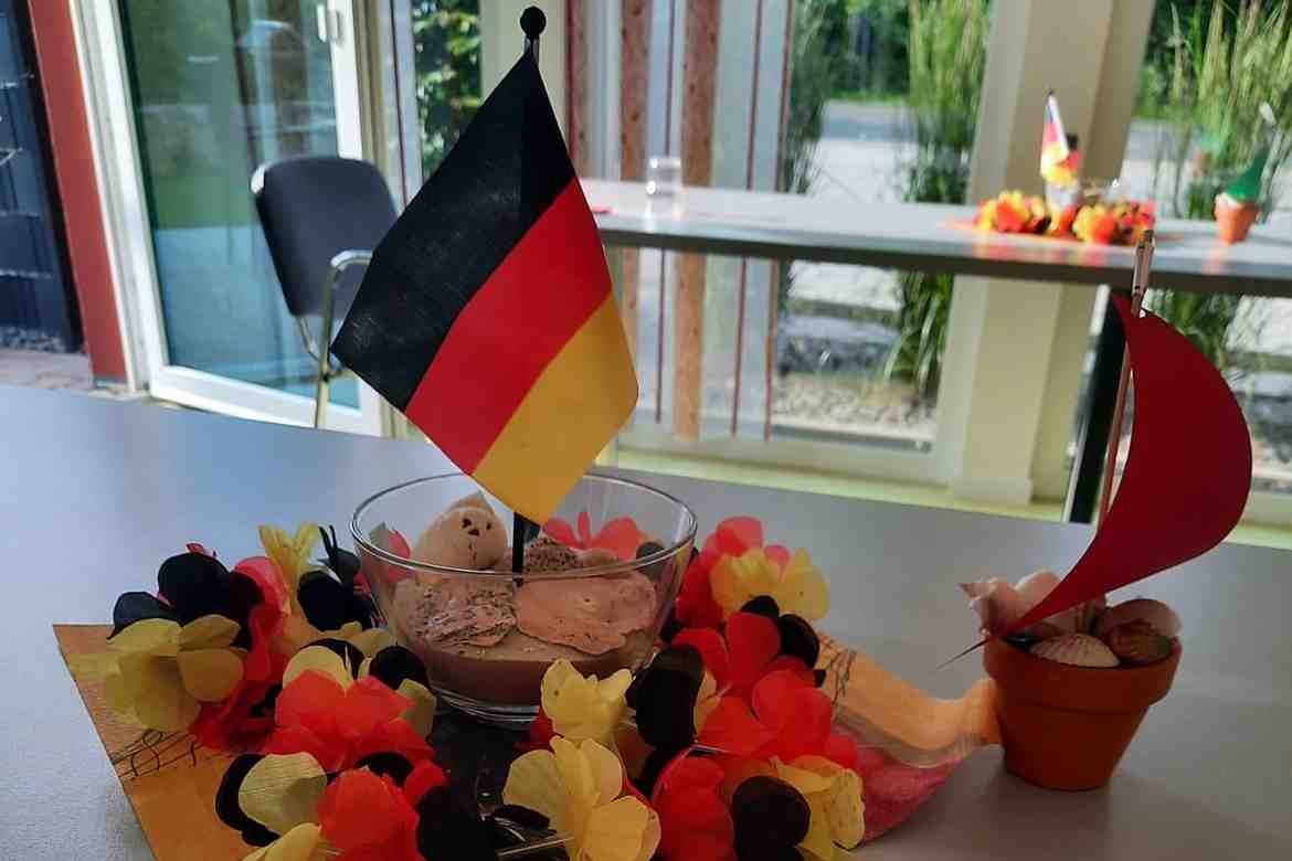 Tagespflege Barbis im EM-Fieber