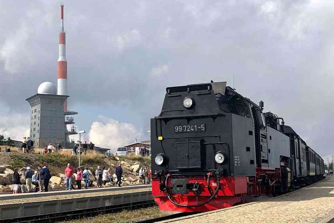 Noch einmal mit der Brockenbahn hoch hinaus 