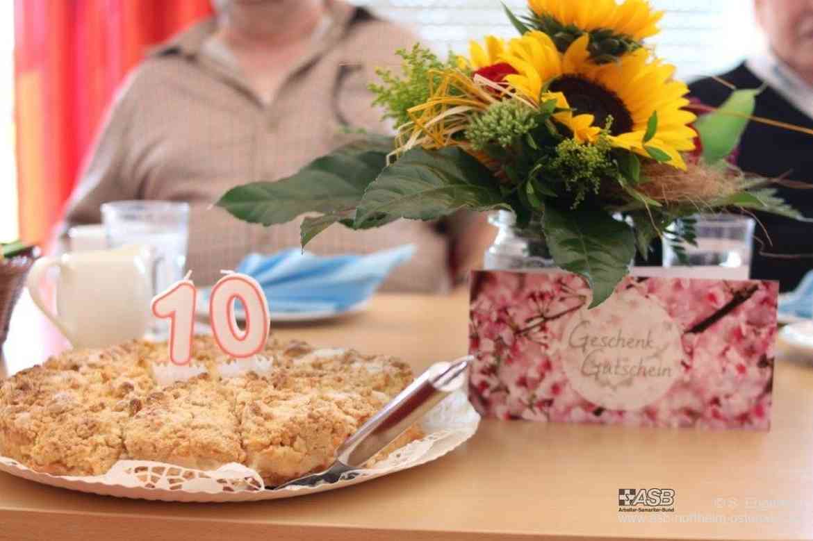 Seit 10 Jahren dabei - ein Grund zum Feiern