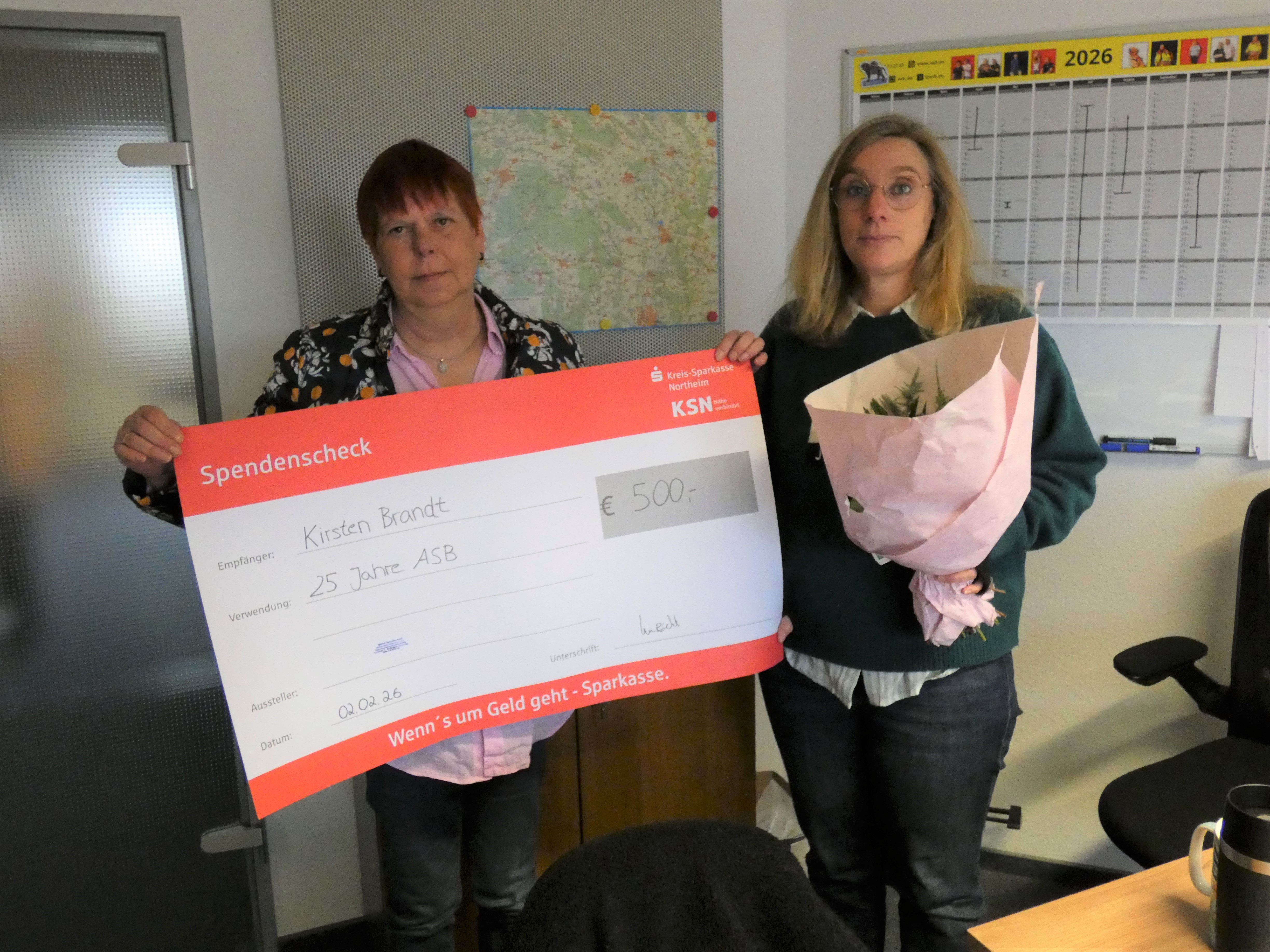 25 Jahre ASB Kirsten Brandt.JPG