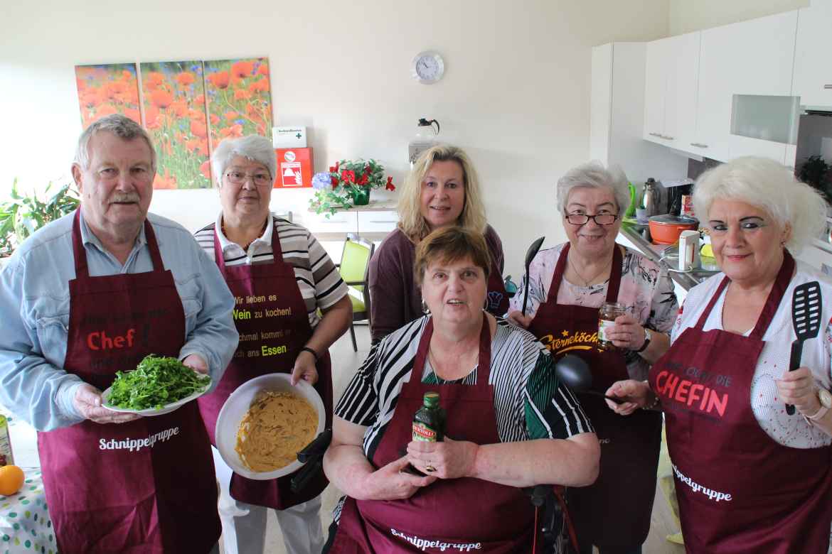 Gaumenschmaus mit der Schnippelgruppe